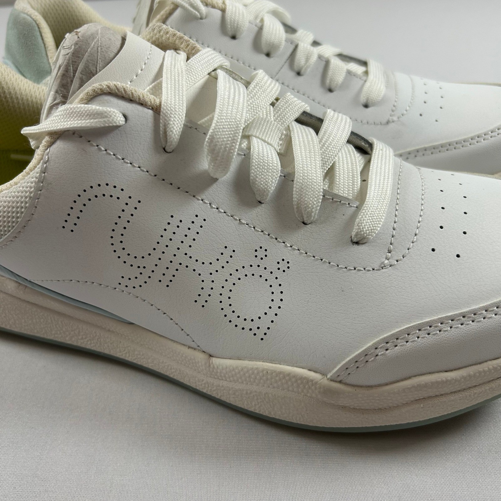 Ryka Courtside Sneakers Womens 10W White Leather Shoes Low Top Arch Support