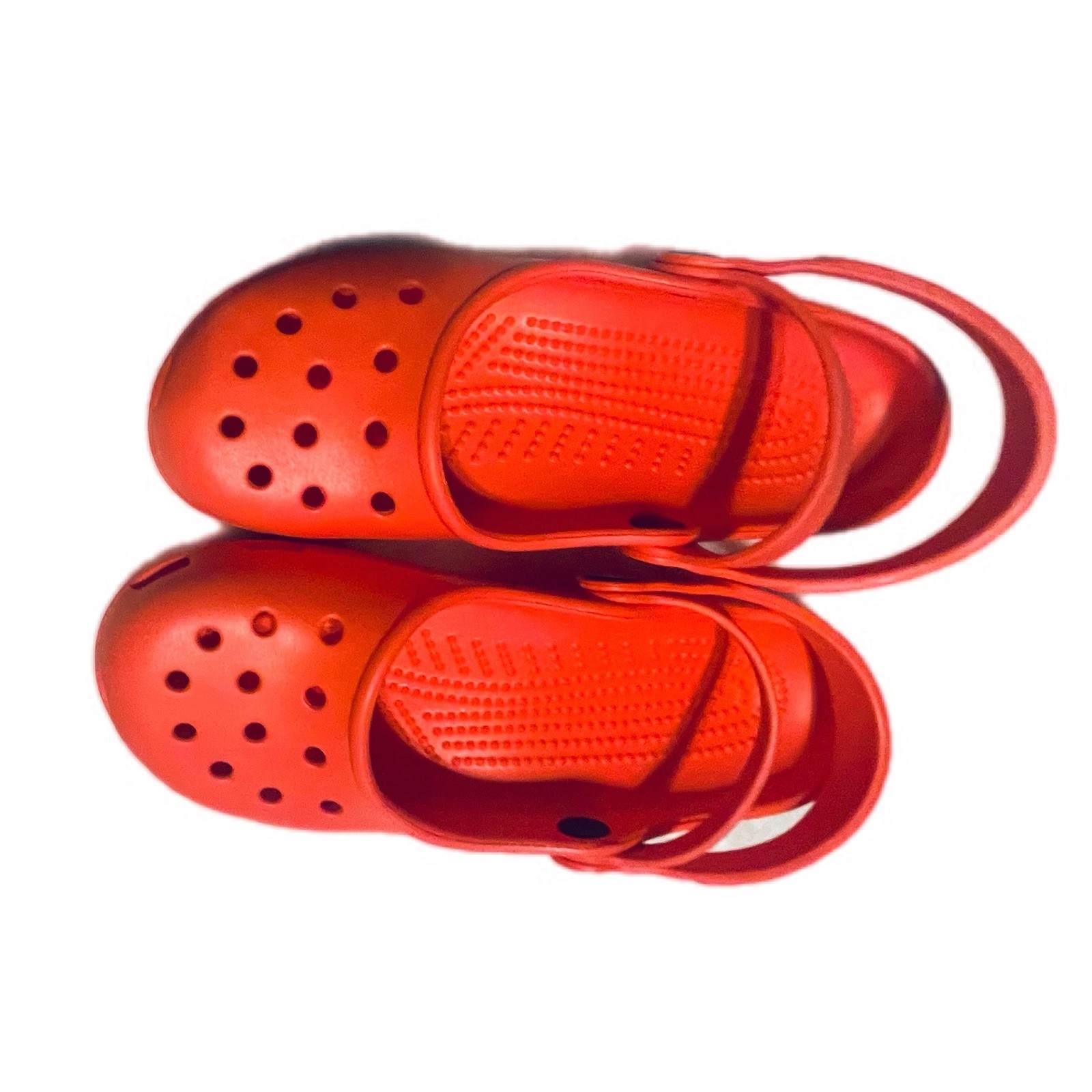 Crocs Alice Mary Jane Ballet Flats Coral Comfort Casual Shoes Womens 7 Summer