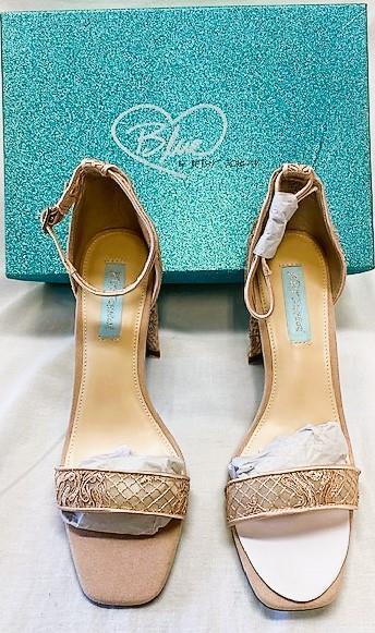 BLUE by BETSEY JOHNSON Pale Nude Sz 10 SB-ARTI (NIB)