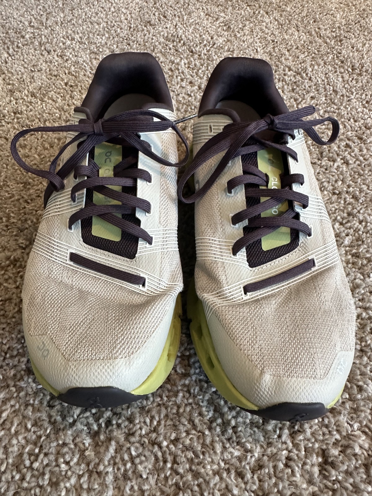 Size 9.5 – ON Cloudgo Sand Zest W
