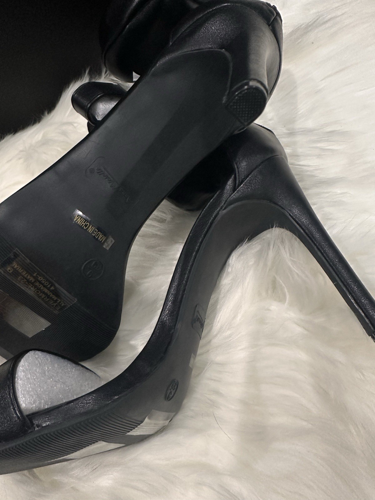 Anne Michelle Women Pocket Heels Size 8.5 Pumps Cosplay Y2K Gothic 4″ heel black