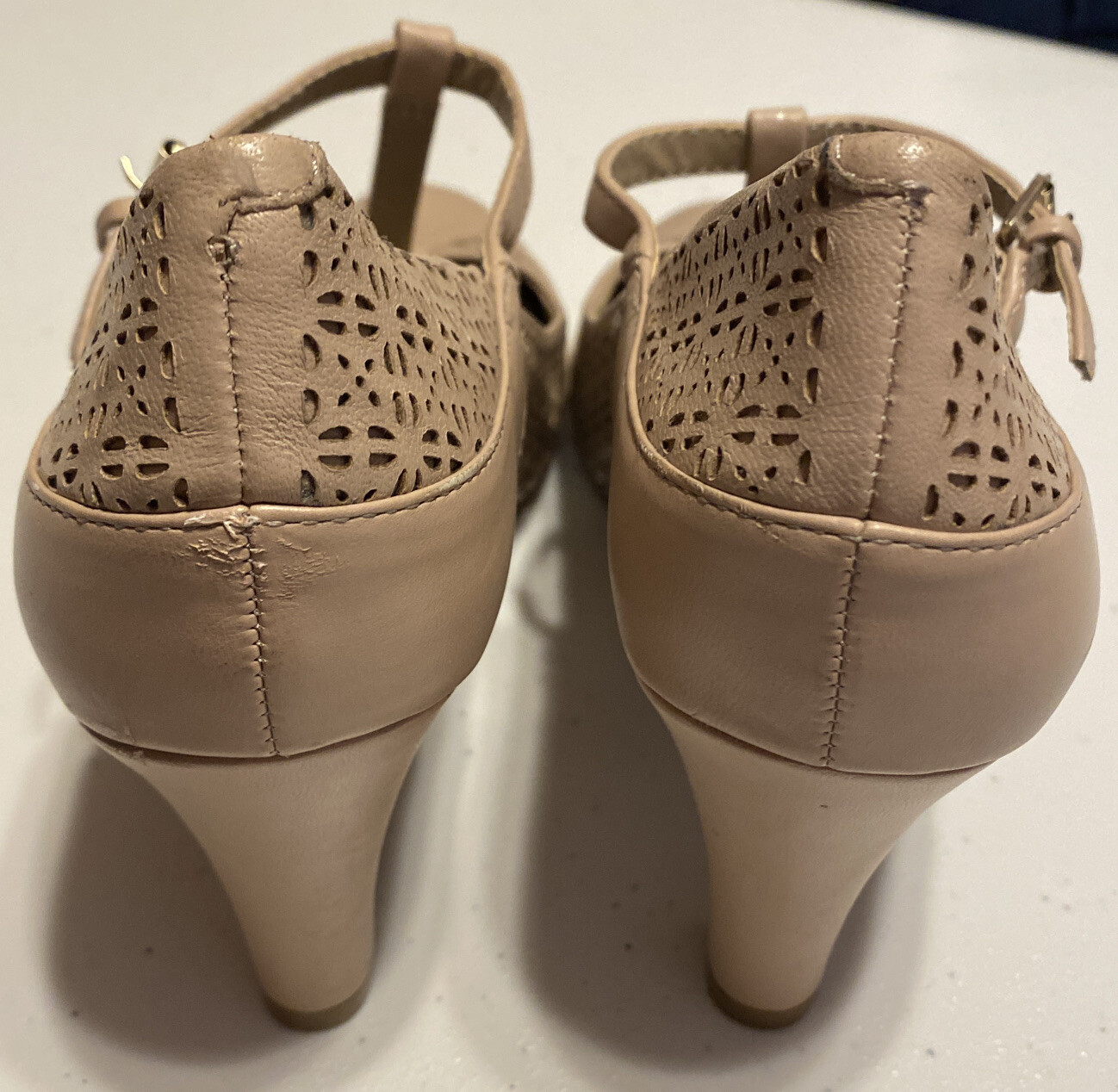 Giani Bernini Womens Vineza 2 Tan Pumps Shoes 9.5 Medium (B,M)