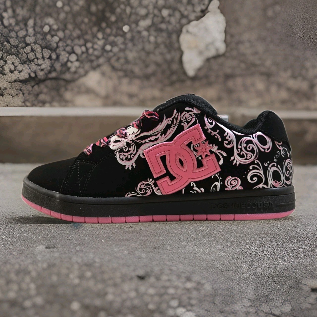 Women’s DC Gaveler SE – Black/Pink/Leopard