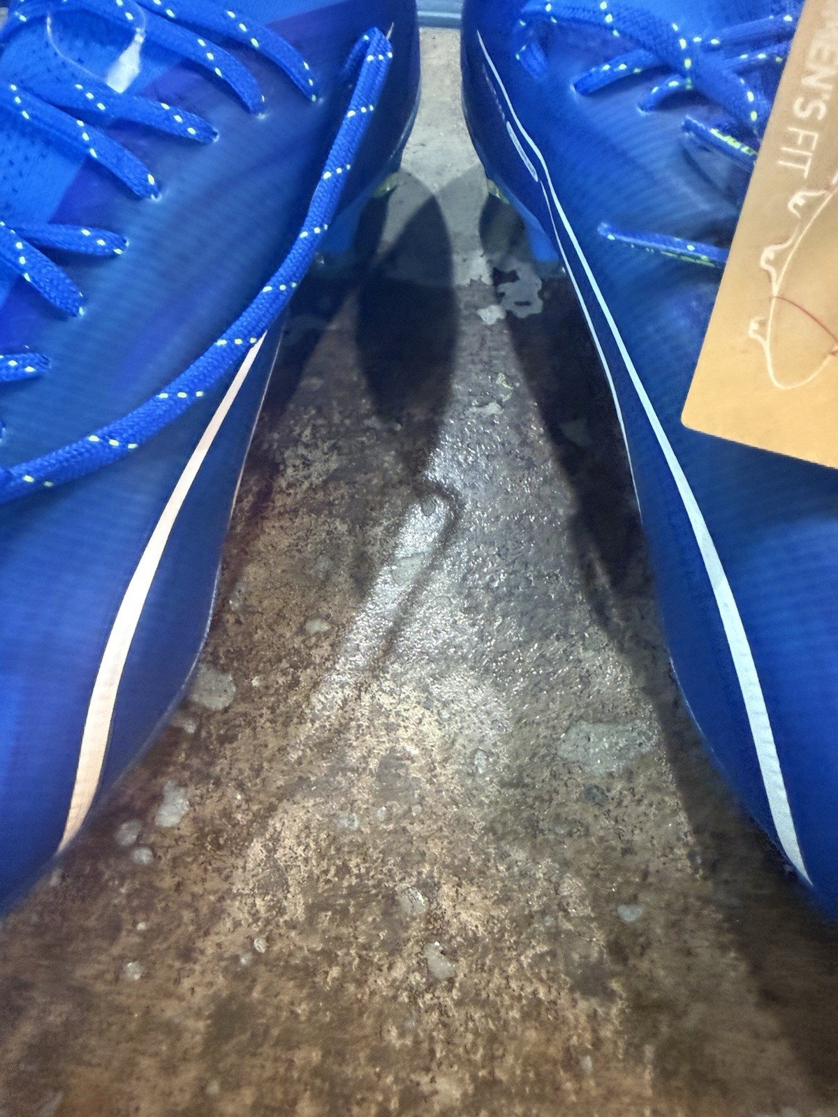 Puma Women’s Ultra Ultimate Ultra Blue Puma White Soccer Cleats Size 9.5