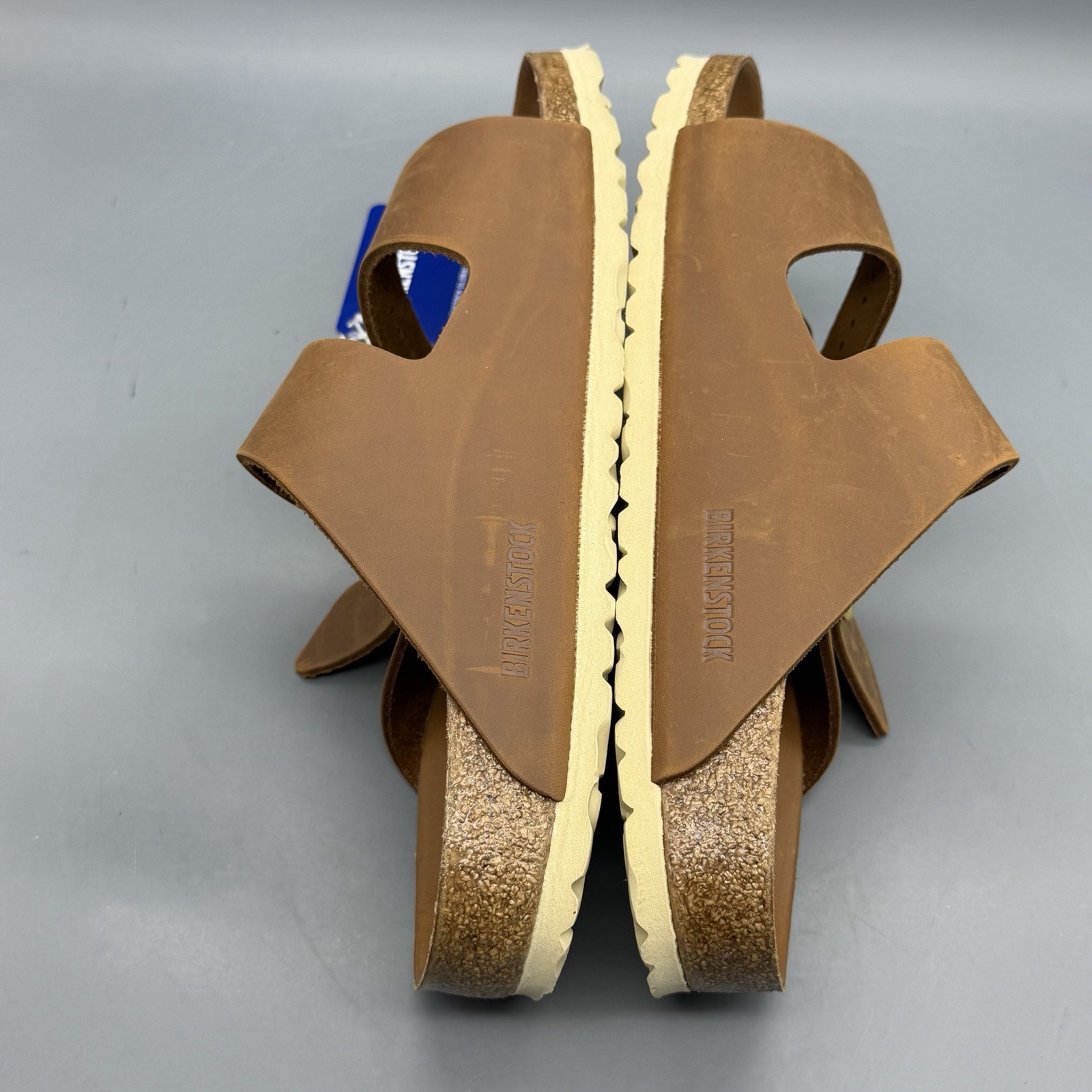 Birkenstock Arizona Big Buckle Women’s EU 39 US 8 Leather Sandal Cognac Narrow