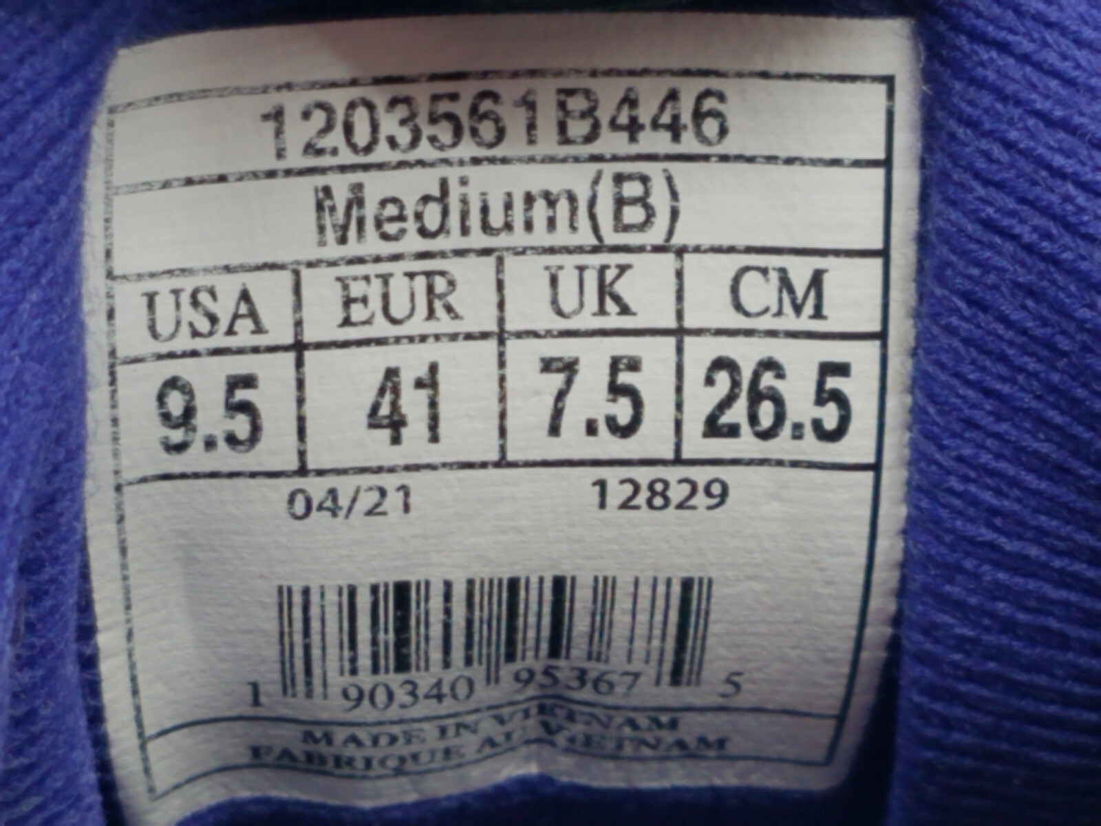 Brooks Ghost 14 Women’s Size 9.5 B (Medium) Running Shoes Blue *See description