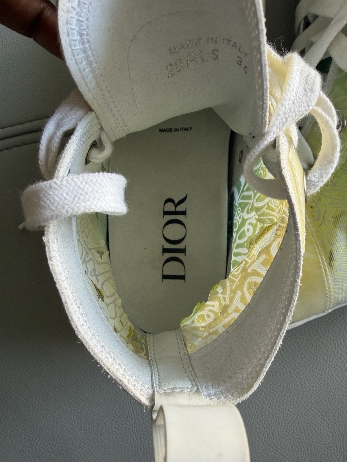 Authentic Christian Dior B23 sneakerShoes Dior limited edition size 36