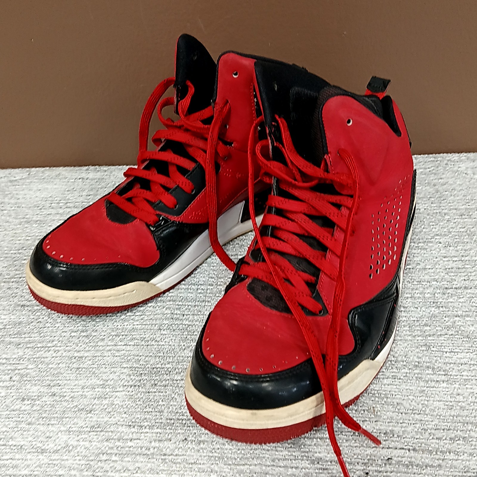NIKE Air Jordan Flight SC-3 Red/Black Men’s SZ 8 Sneakers 629877-601/2014