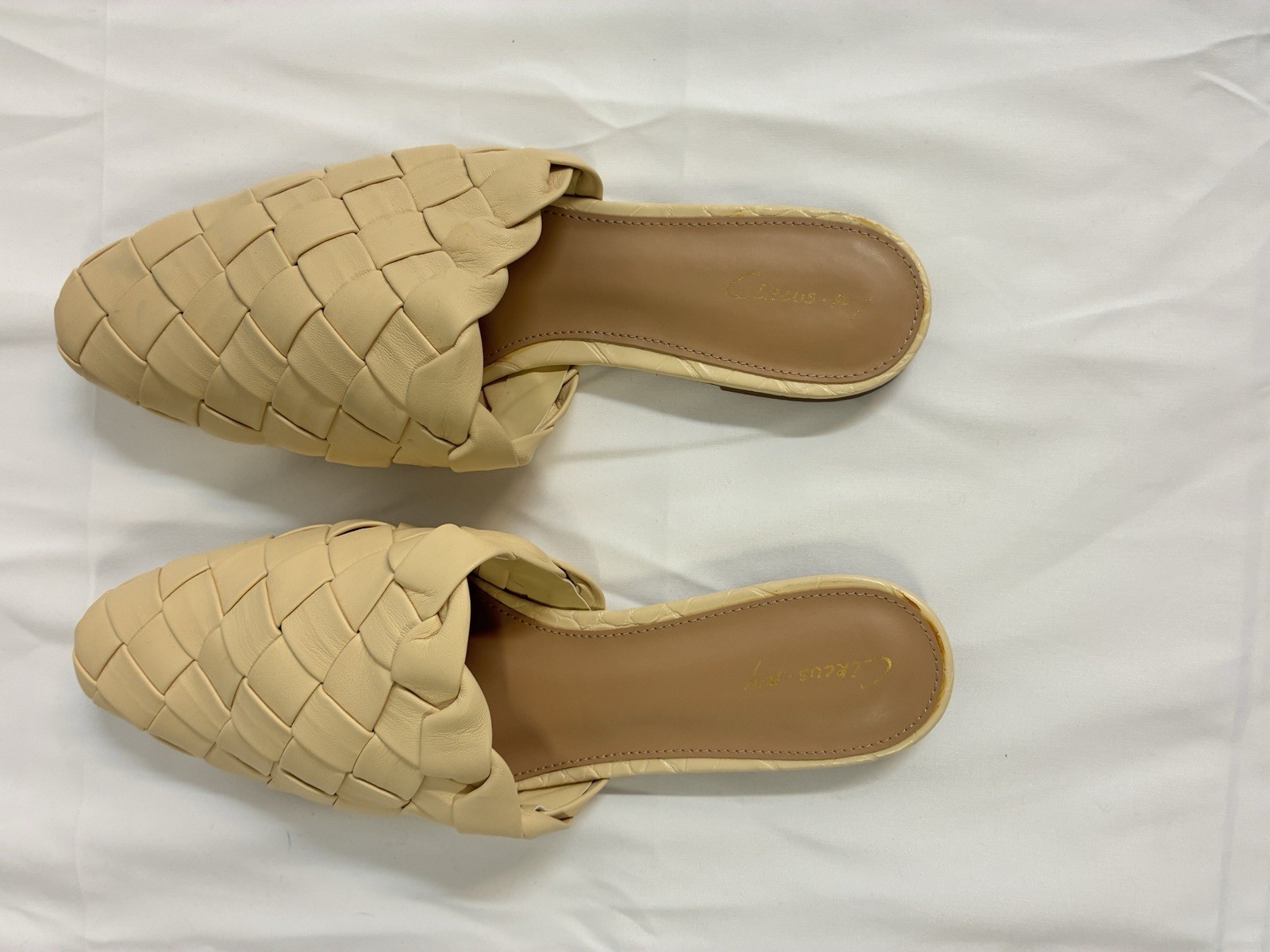 Size 9 Circus By Sam Edelman Ivory Mule Casual Travel Spring Summer Fall New