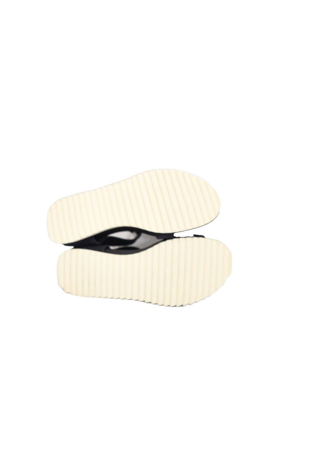 $600 PEDRO GARCIA JARA NAVY SUEDE STRAP SAWTOOTH SOLE SANDAL 37 (DD3)