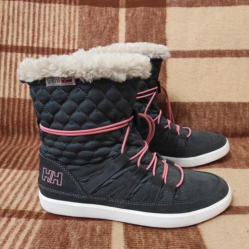 women helly hansen boots grey 38.5