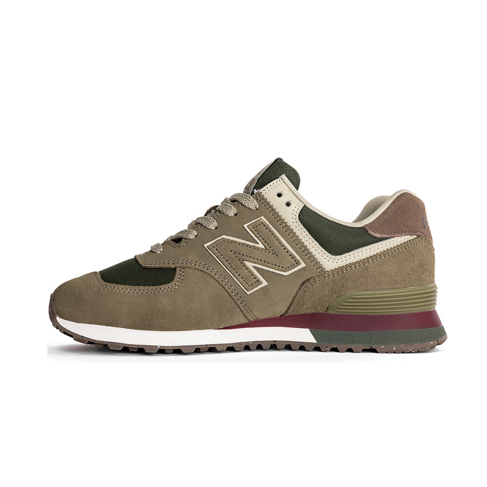 New Balance 23FW 574 Lifestyle Uniex Sportswear Sneaker Shoe Brown D NWT U574UBB