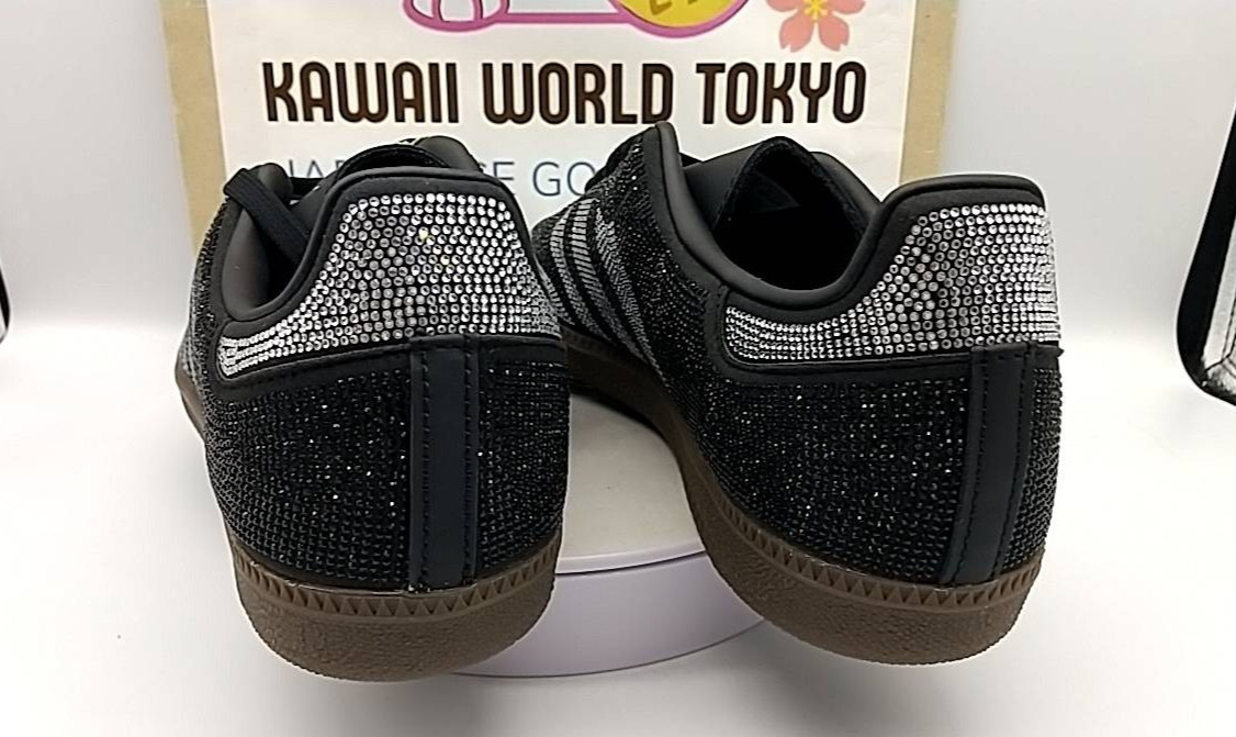 Adidas Originals SAMBA OG Core Black / Cloud White Rhinestone IH9052 Women’s