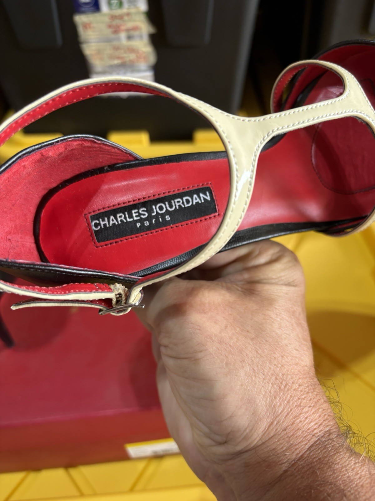 Charles Jordan Cecilia WOMENS Leather High Heel with original box NEW BEAUTIFUL