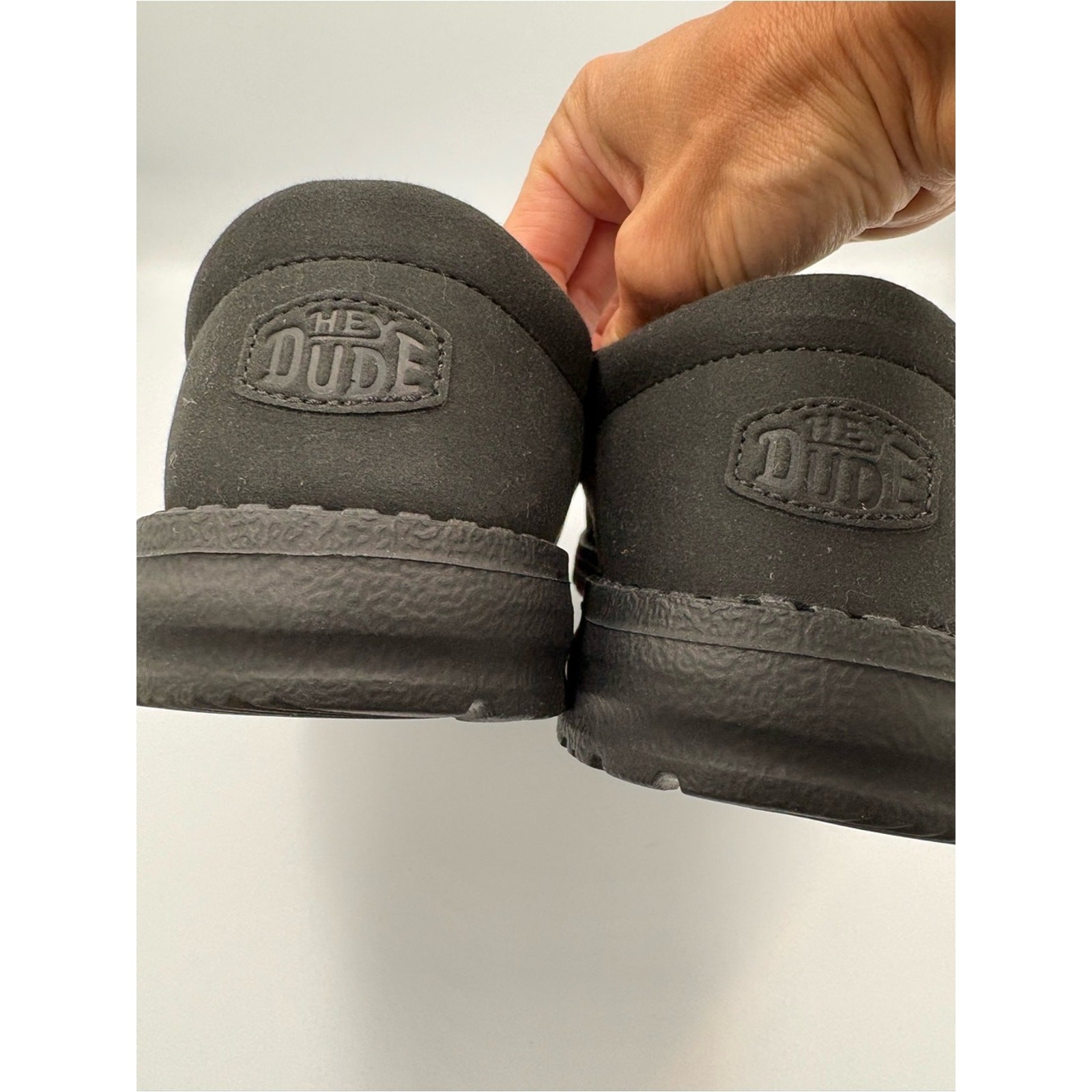 Women’s NWT Hey Dude Black Wendy Funk Lightweight Slip-On Shoes. Size 10