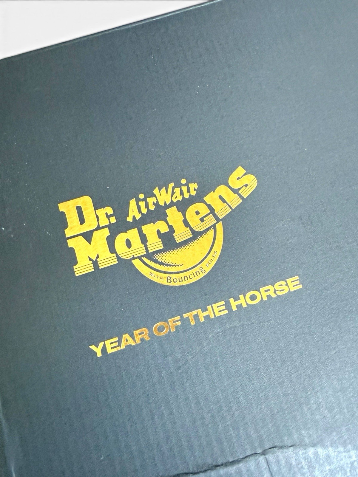 DR Martens 1460 YEAR OF THE HORSE Smooth & Hair On Leather Lace Up Boots