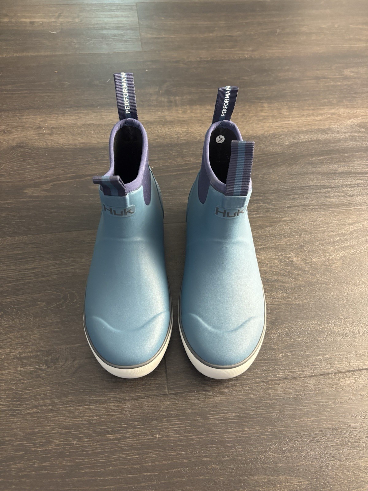 HUK Women’s Rogue Wave Neoprene Rubber Fishing Boots Blue Size 6