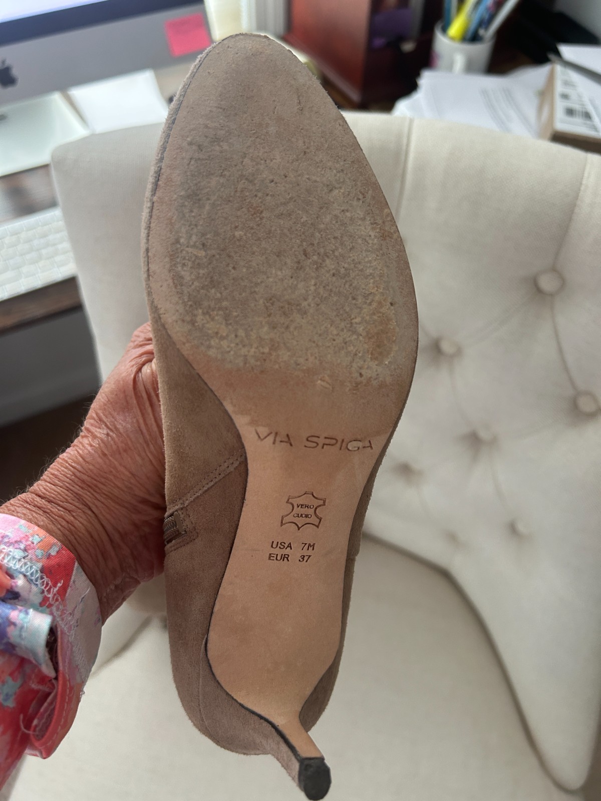 Via Spiga boots ankle, size 7M