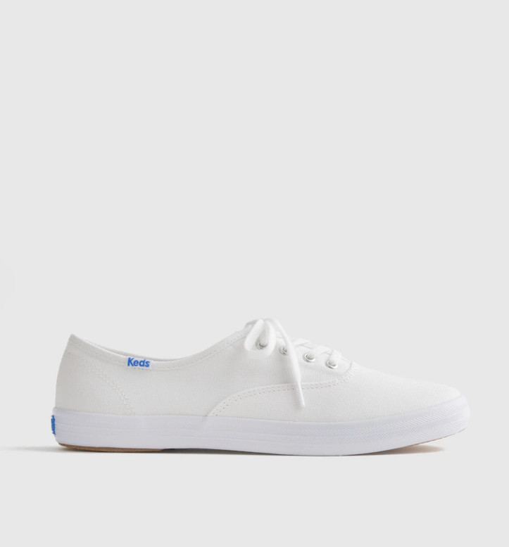 Madewell Keds Champion Sneaker Canvas Lace Up Low Top Casual Comfort Shoes