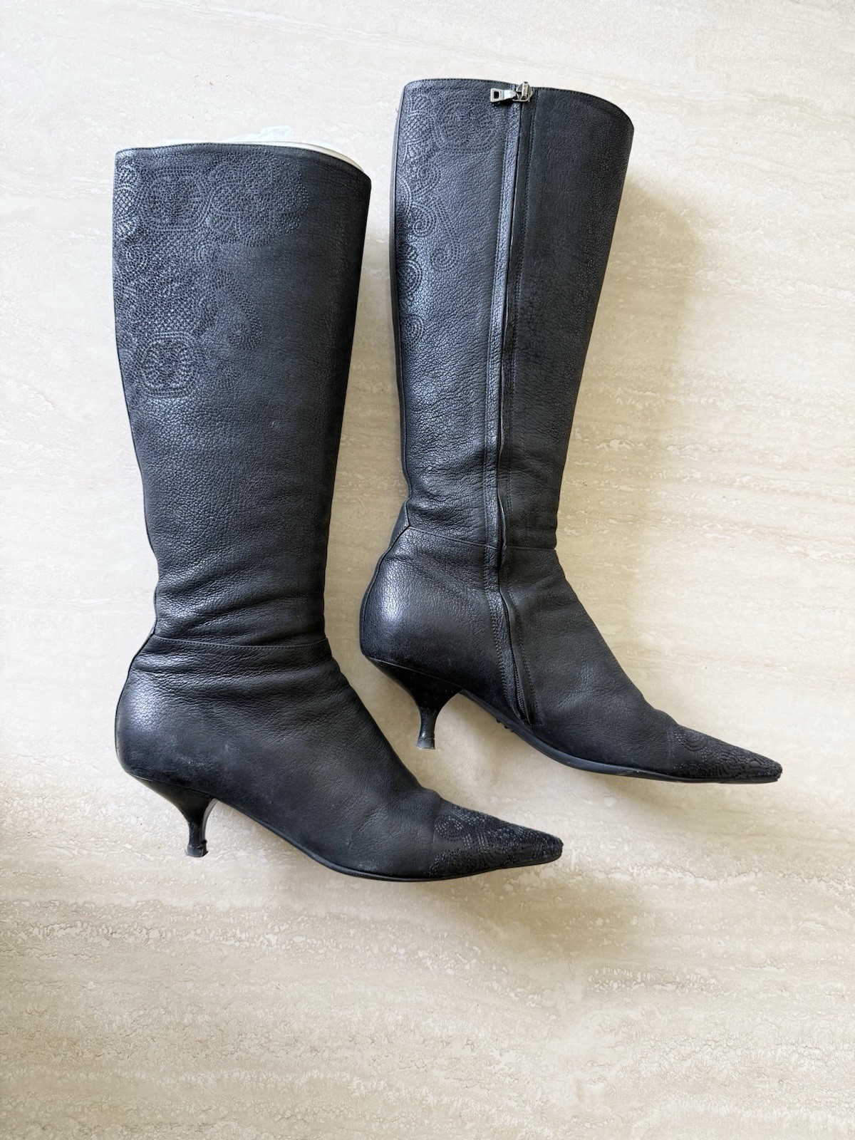 Prada Knee High Boot Size 7