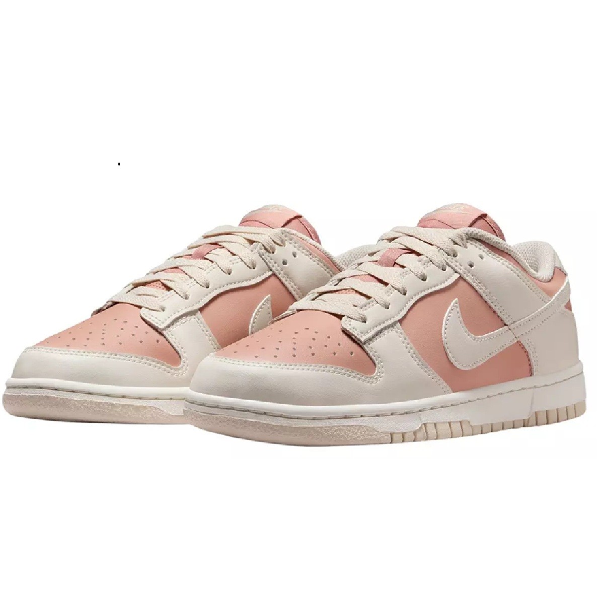 Women’s Nike Dunk Low Particle Pink/LT Orewood BRN (IM6572 603)