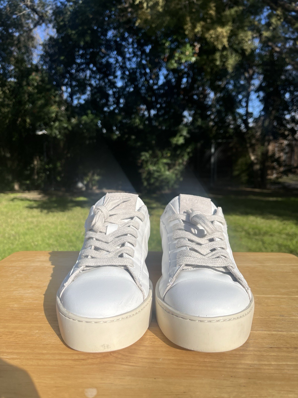 ALLSAINTS Shana Sneakers in White US Sz 8 EU Sz 38 ALLR-WZ110 Casual Travel $199