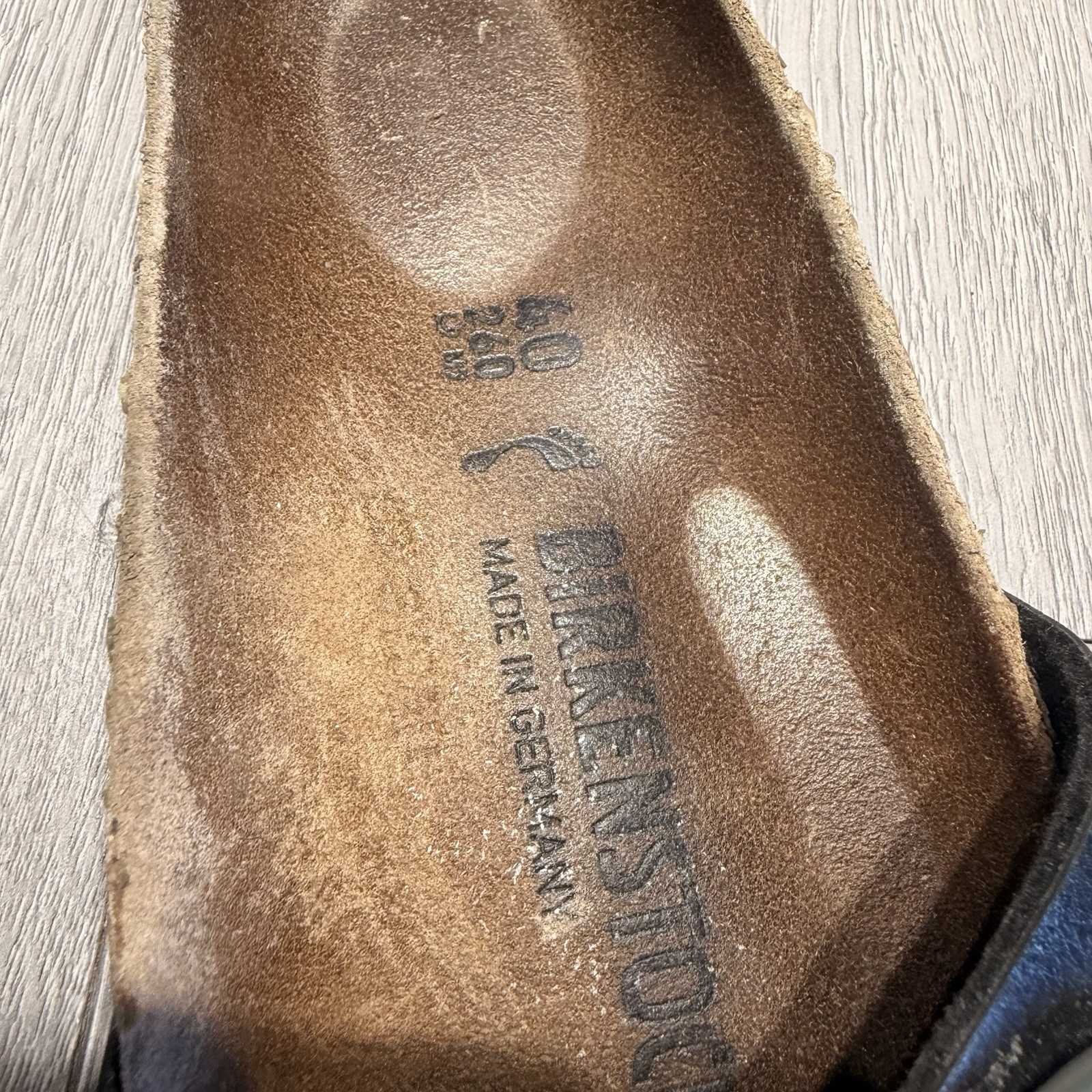 BIRKENSTOCK Madrid BIG BUCKLE Nubuck Leather SANDALS Black/Silver – WOMEN’S 9