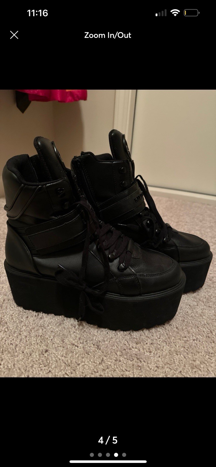 Killstar Platform Sneakers Wmns 8