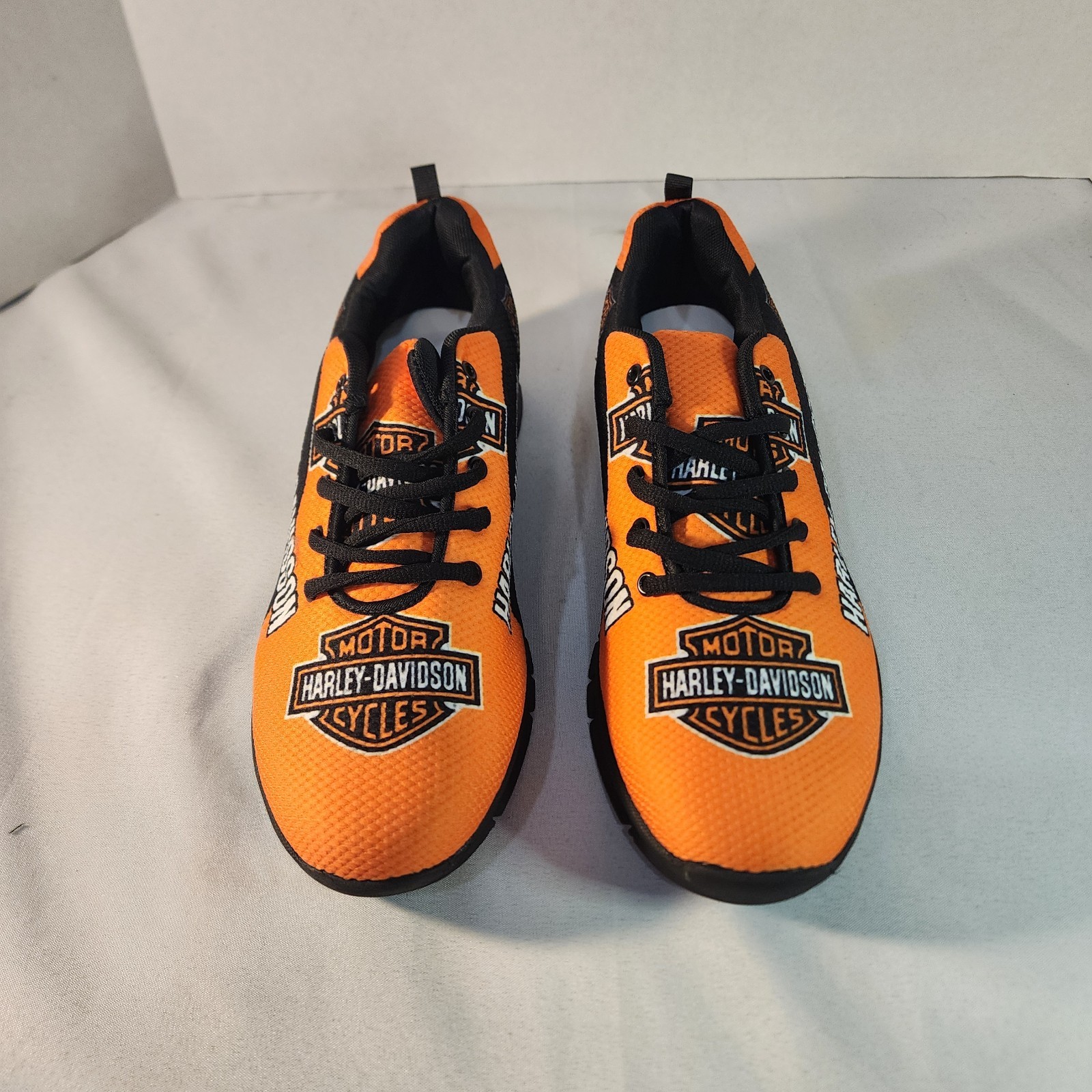 Textile athletic shoes, Harley-Davidson branded sneakers Size Men’s 12-13