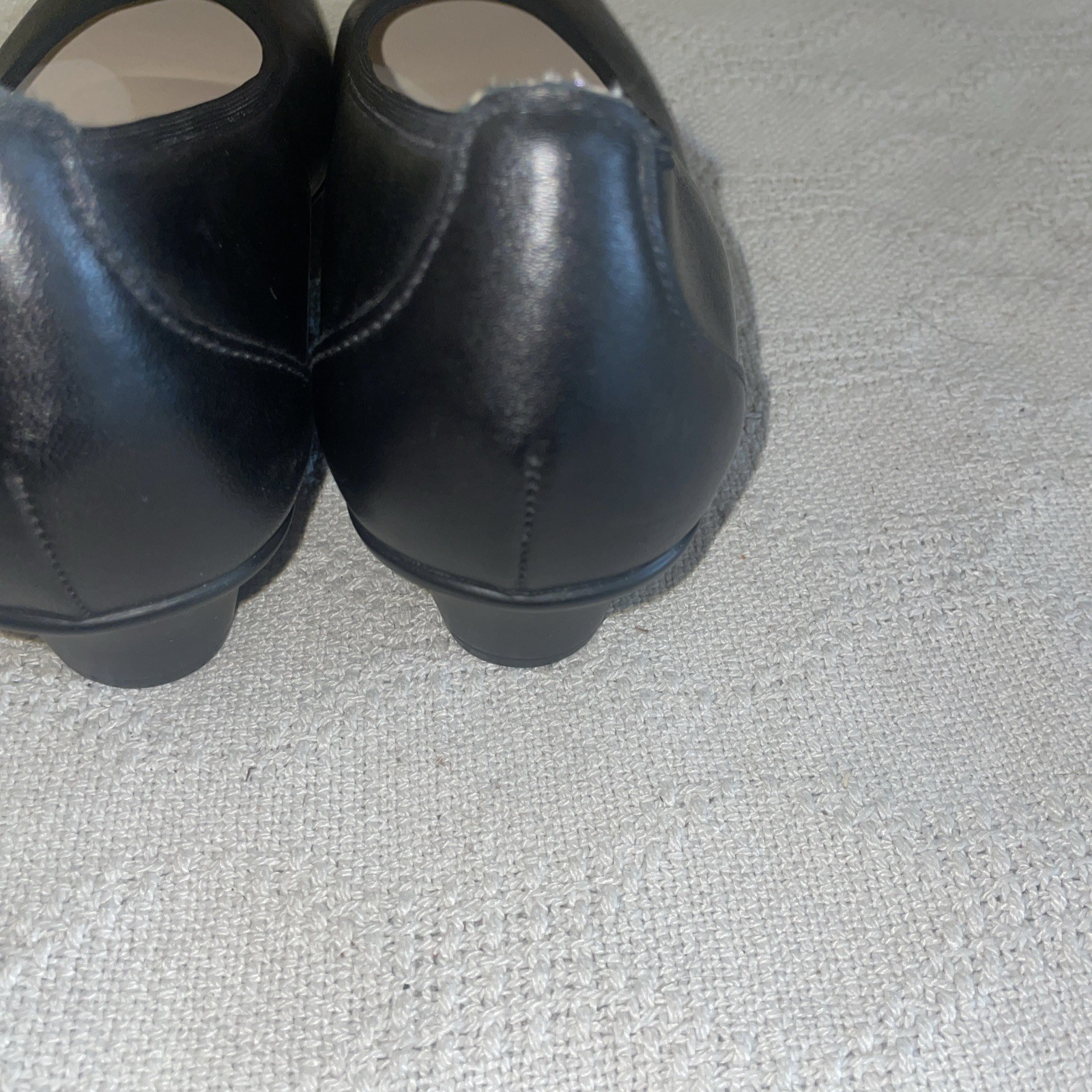 SAS Women’s Dressy Pumps Size 8.5 W Black Leather Business Formal City