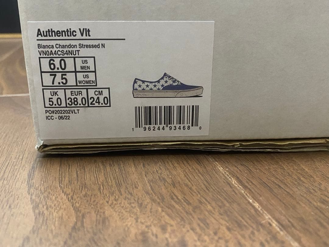 VAULT BY VANS × BIANCA CHANDON AUTHENTIC VLT LX Sneakers 24.0cm
