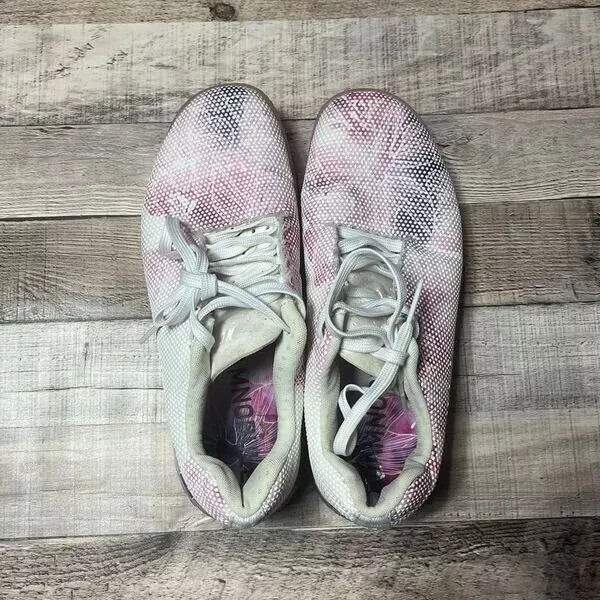 No Bull Shoes Women’s Size 11 White Mulberry Floral Activewear Casual Sneakers