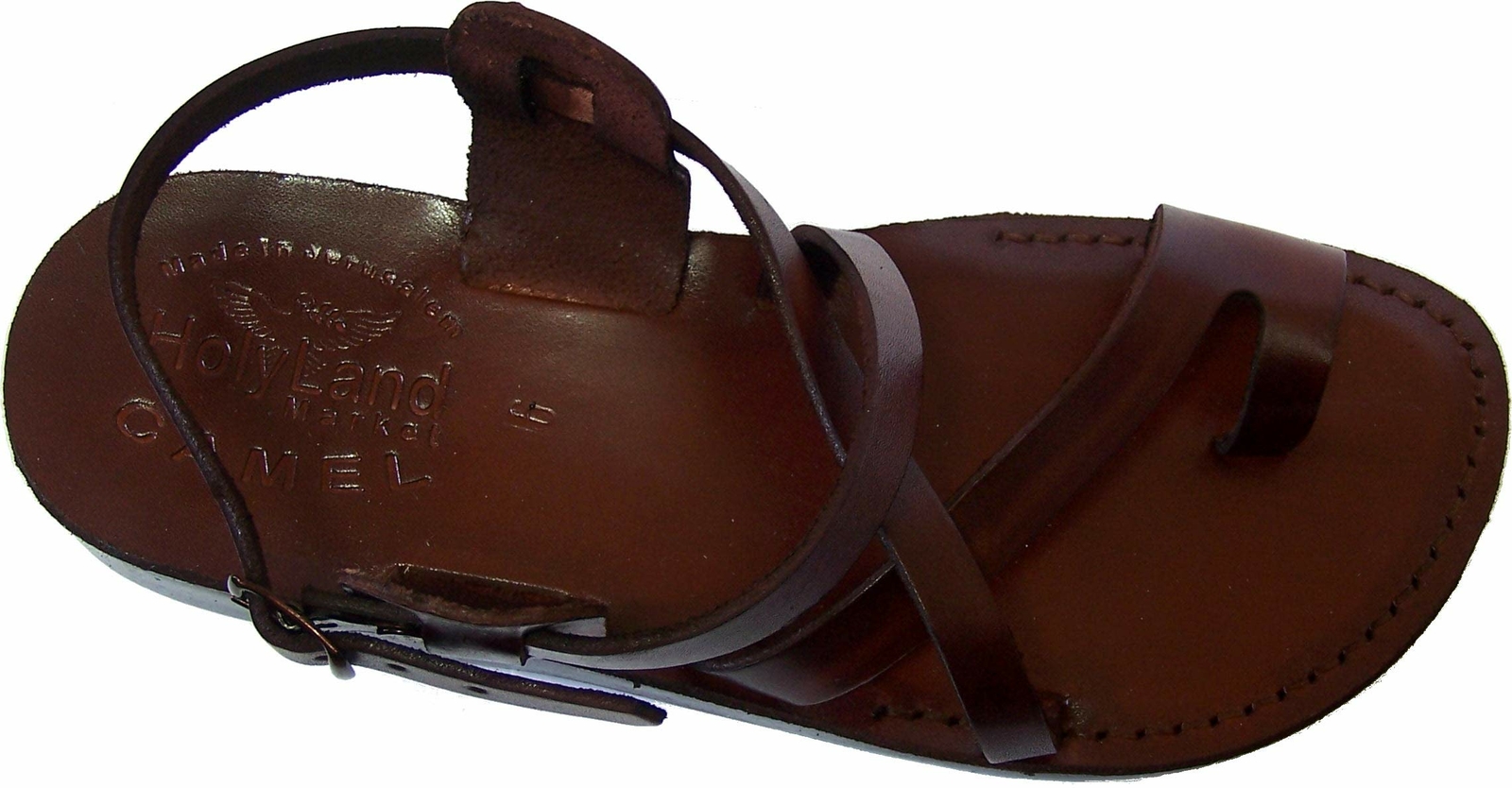 Jesus or Yashua Style I – Camel Shoemaker Unisex Outdoor Leather Biblical –