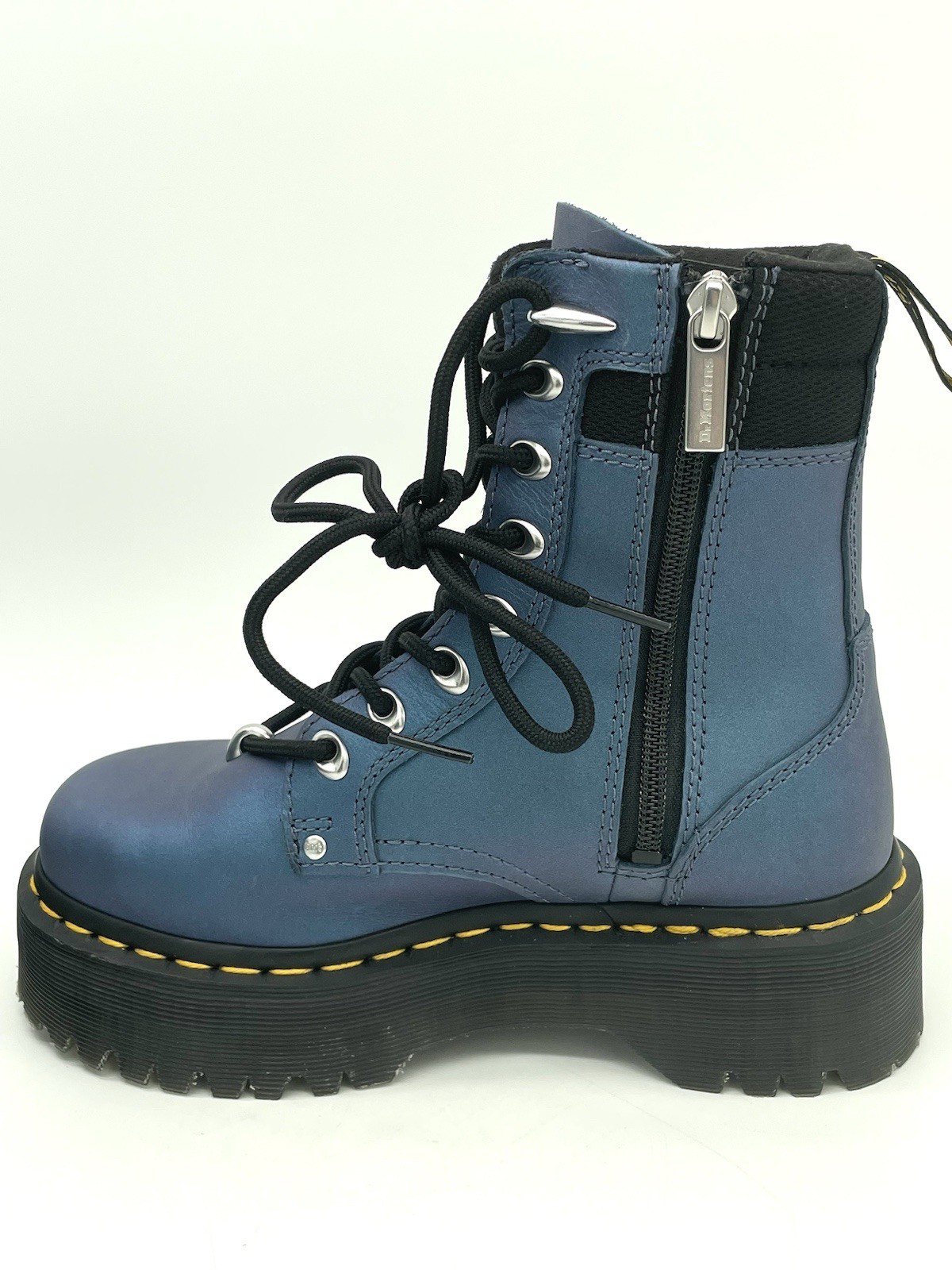 Dr Doc Martens Boots Jadon II HDW Deep Blue Lace Up Combat EU36 US Women’s 5 New