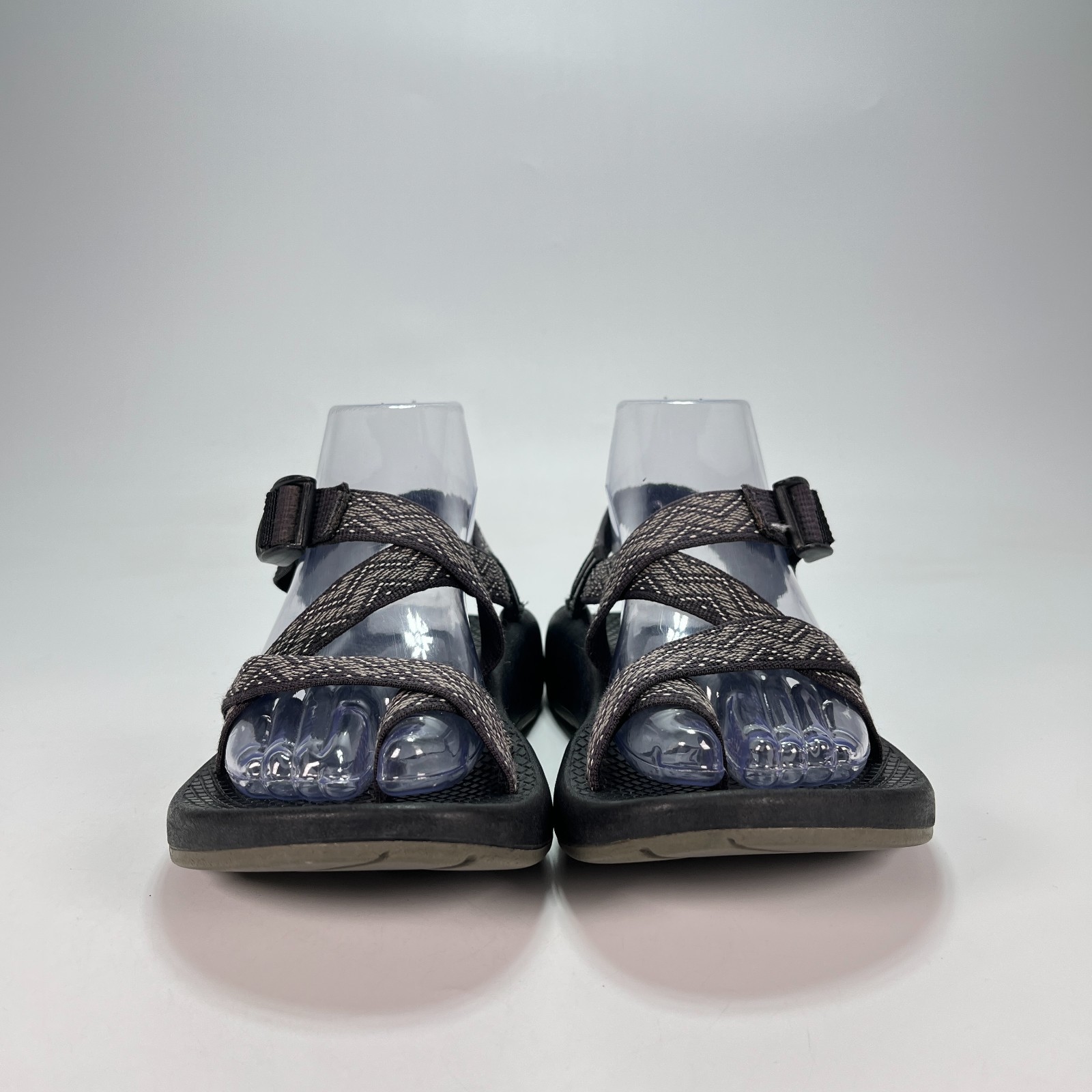 Chaco Z Cloud 2 Black Gray Chevron Outdoor Hiking Sport Sandals Women’s Size 6