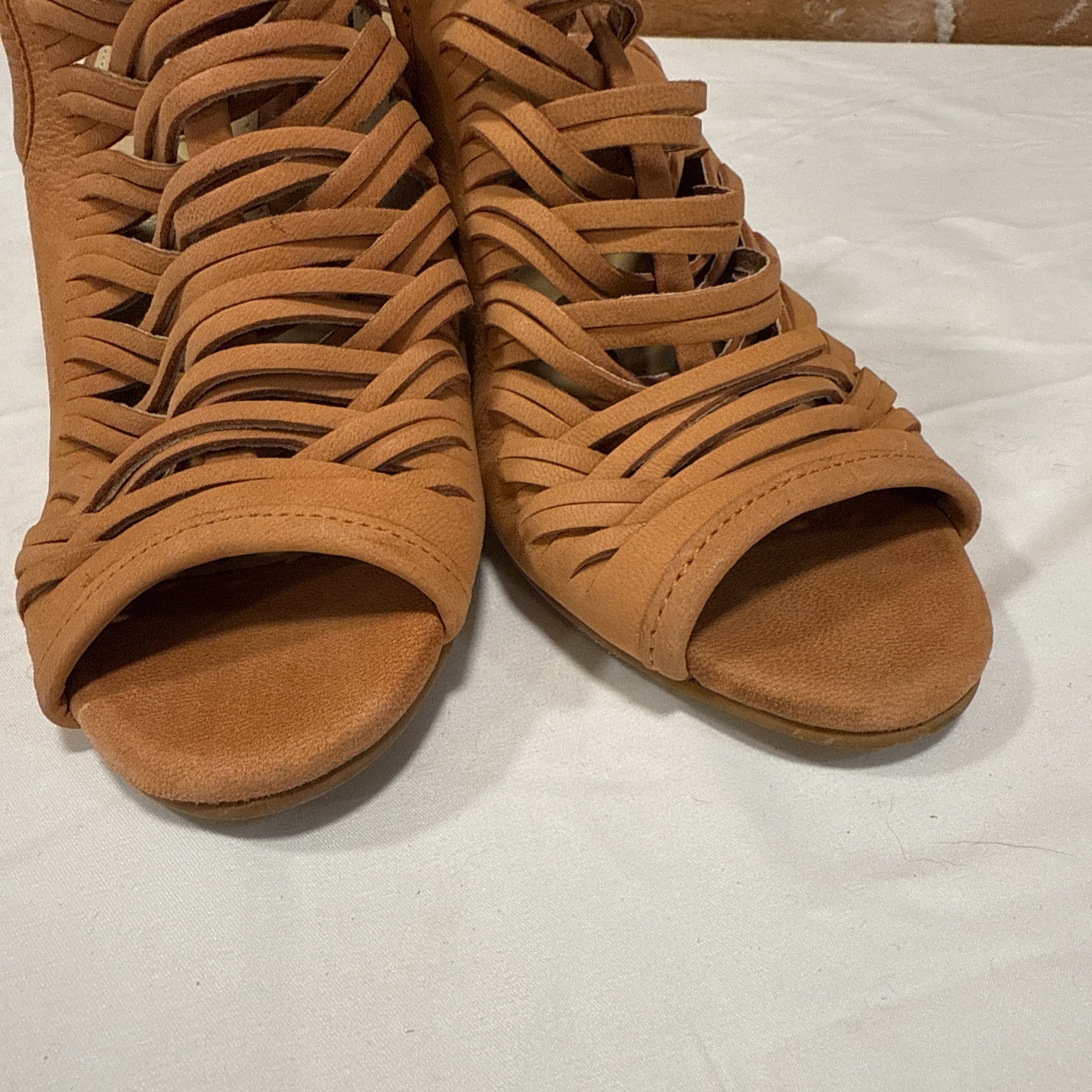Sam Edelman® «Holly» Slingback Sandals Ginger S 6.5 MSRP $160