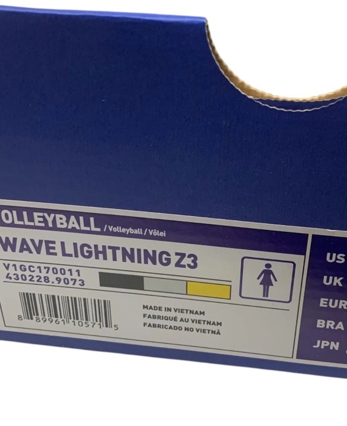 Mizuno WAVE LIGHTNING Z3 Women’s NEW Volleyball Shoes Black Multiple Size 9.5