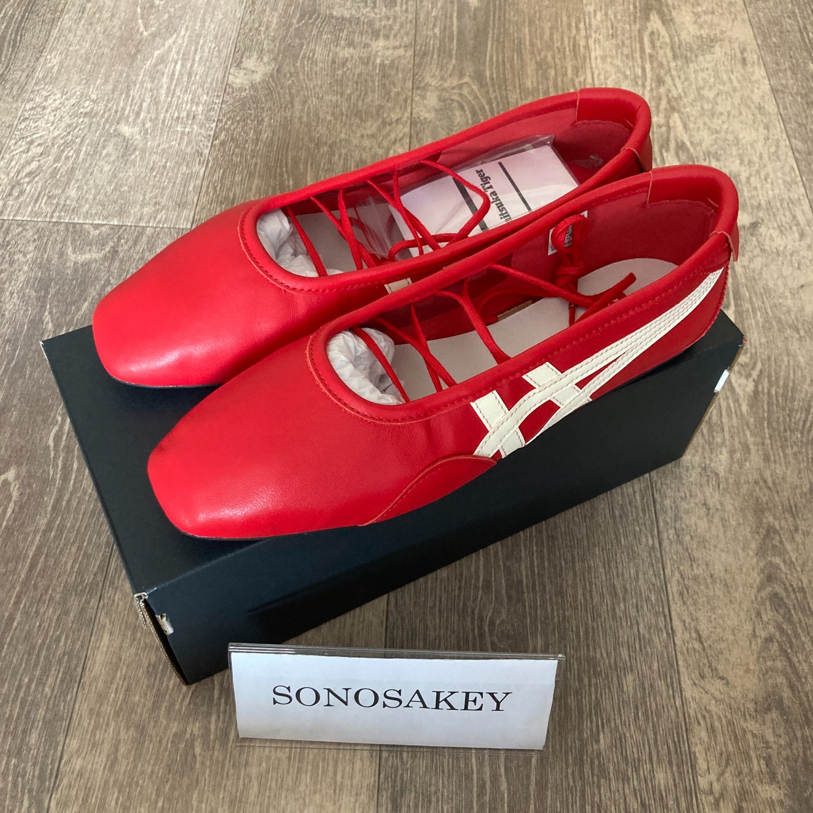 Onitsuka Tiger GYMNARINA 1182A704 600 CLASSIC RED/CREAM New in Box【Women’s】