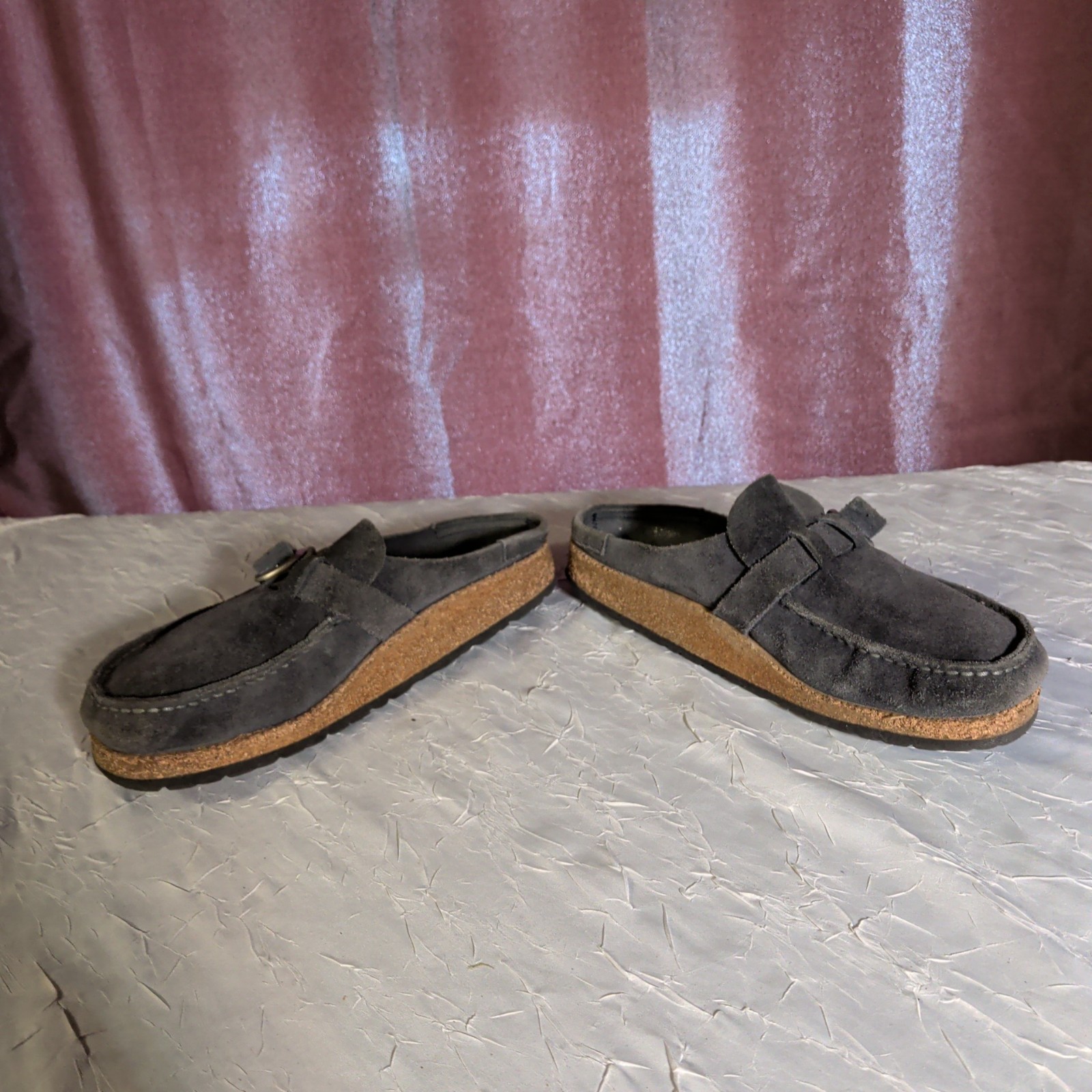 Birkenstock Buckley Clogs Womens Size 9N Blue Shoes Bohemian Bohemian Hipster