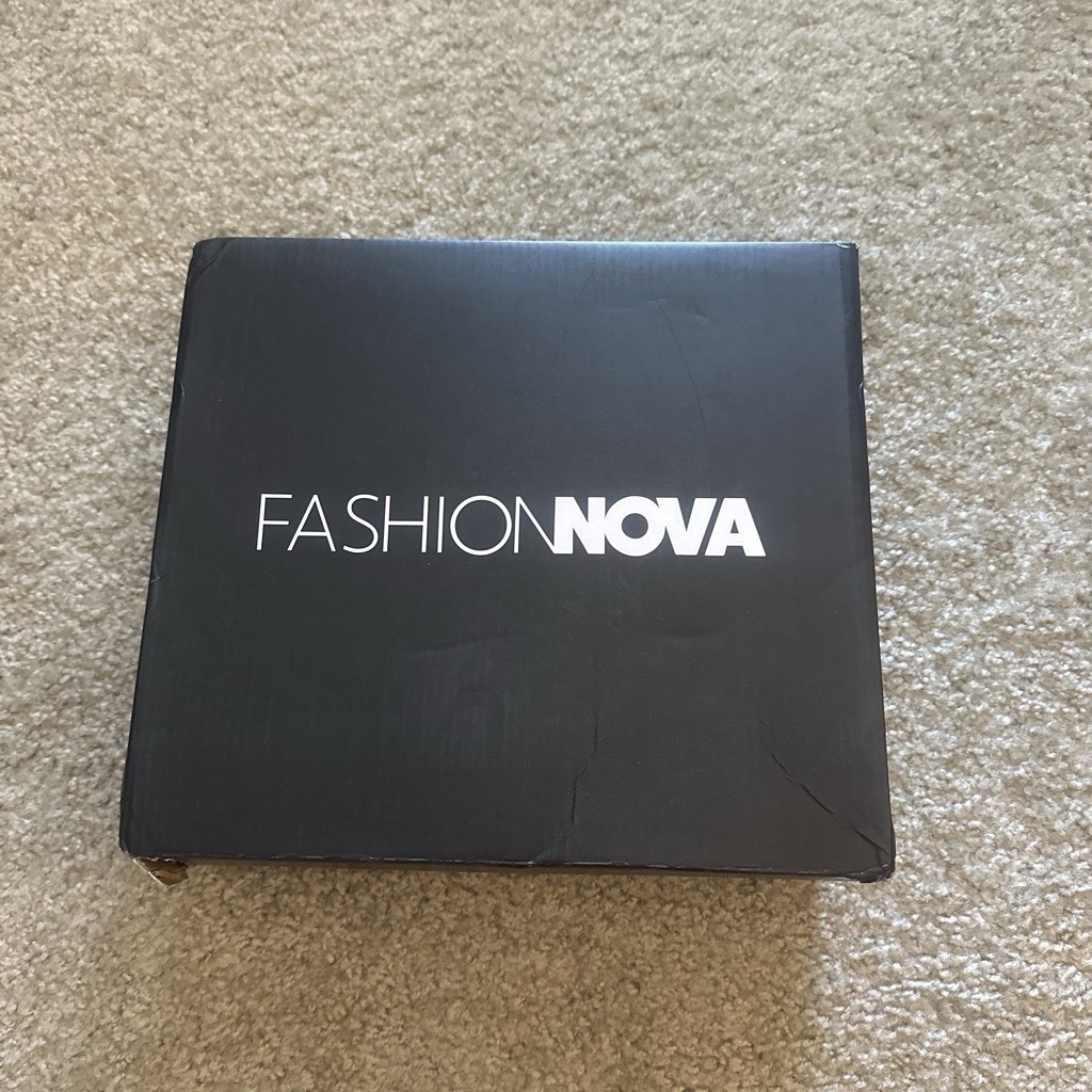 Brand New Pink Fashion Nova Boots Size 8