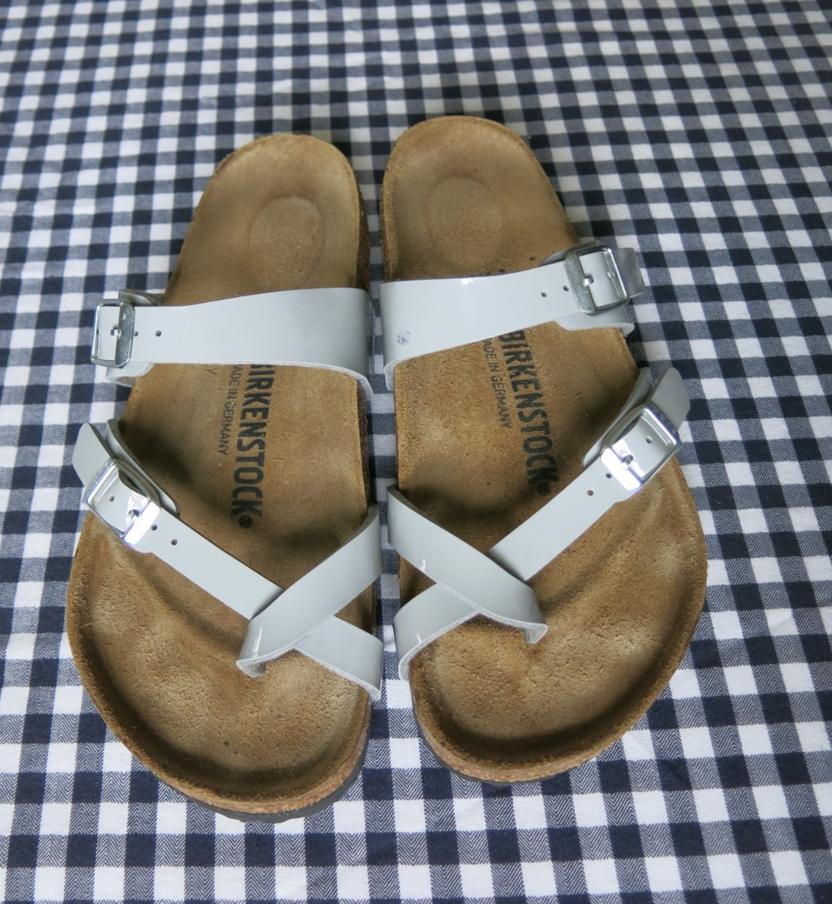 Birkenstock Mayari Birko-Flor® patent alloy sandals EU 36 US 5-5.5 regular/wide