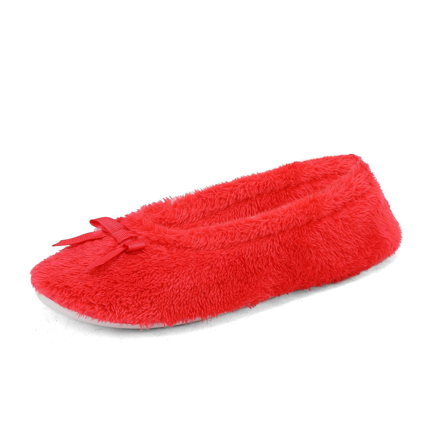 Womens Soft Memory Foam Slippers Slip-on Ballerina Winter House Slippers