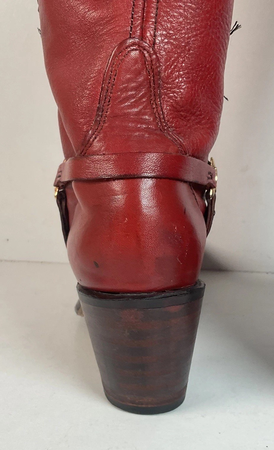 Vintage Wrangler Tall Western Harness Boots | USA Made | Women’s 7 M