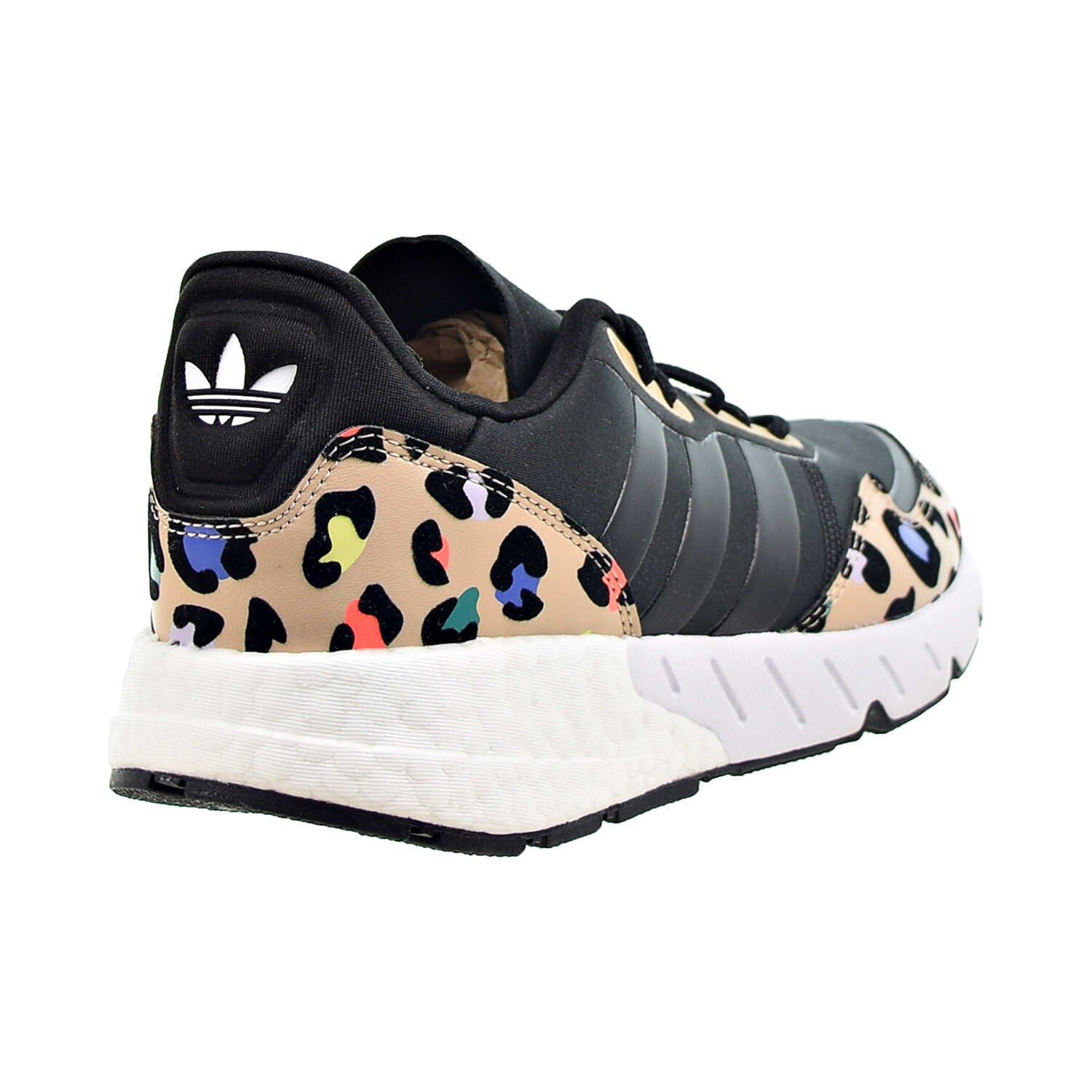 Adidas ZX 1K Boost «Leopard Print» Women’s Shoes Core Black-Pale Nude H00669