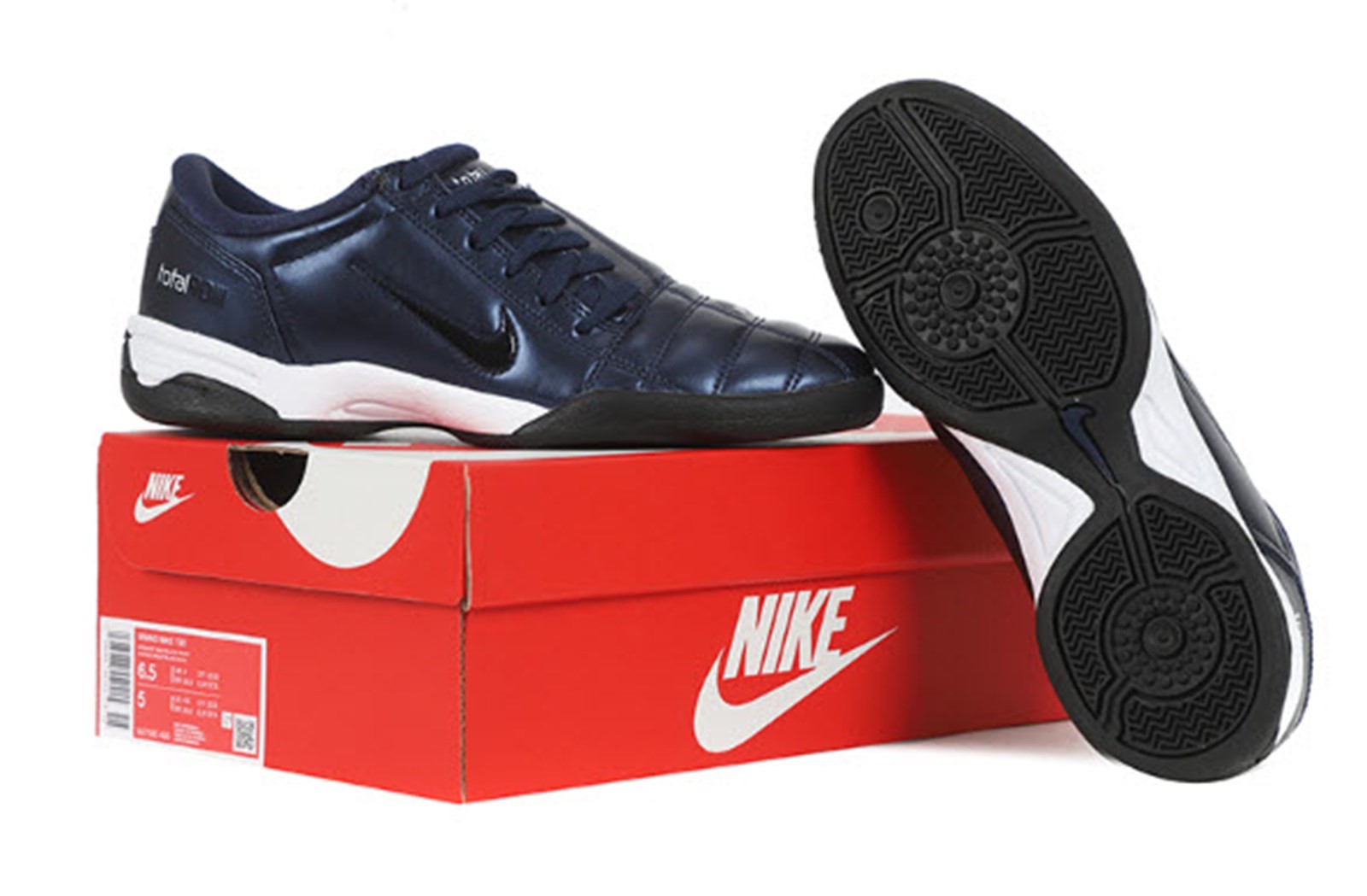 Nike Women Total 90 III Style Shoes Run Navy Training Boot Sneakers IM7595-400