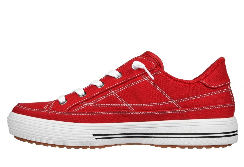 Women’s Skechers Arch Fit Arcade – Arcata RED size MEDIUM 5-13/NEW!!!