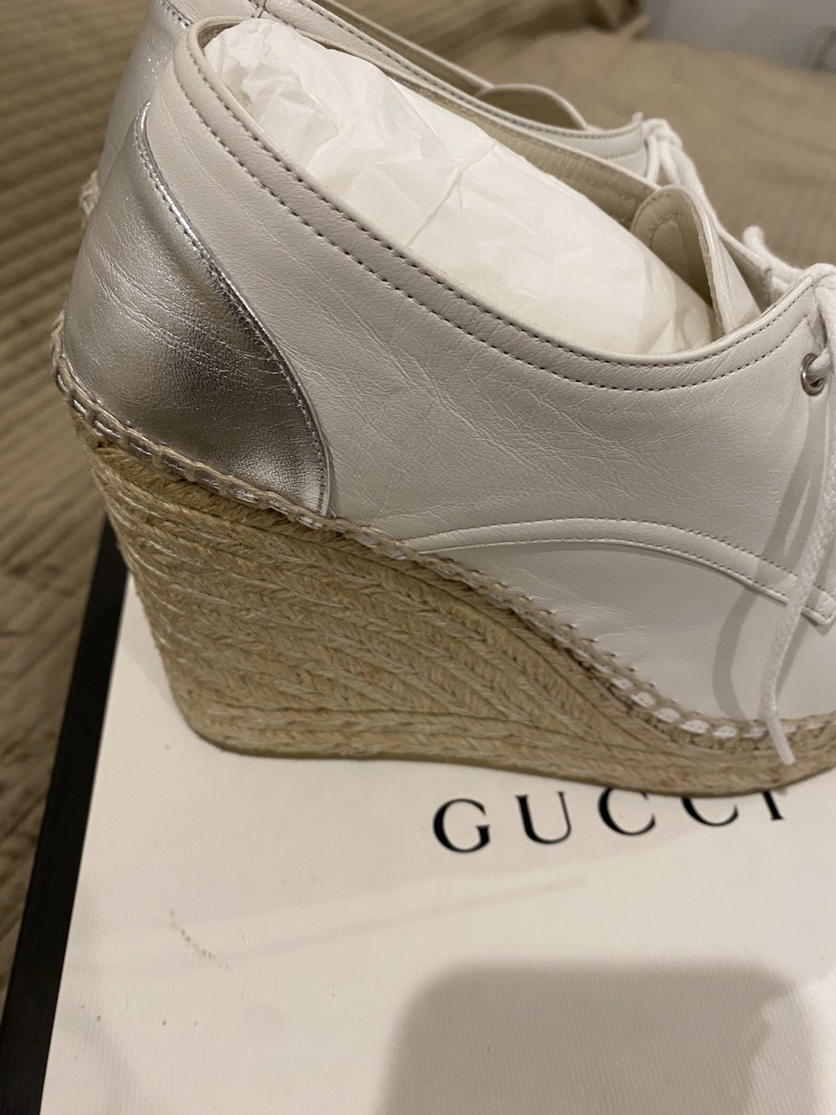 Gucci Heeled Espadrille