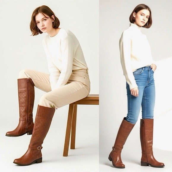 ST John’s Bay Memory Foam Wide SJB Deer Cognac Boots