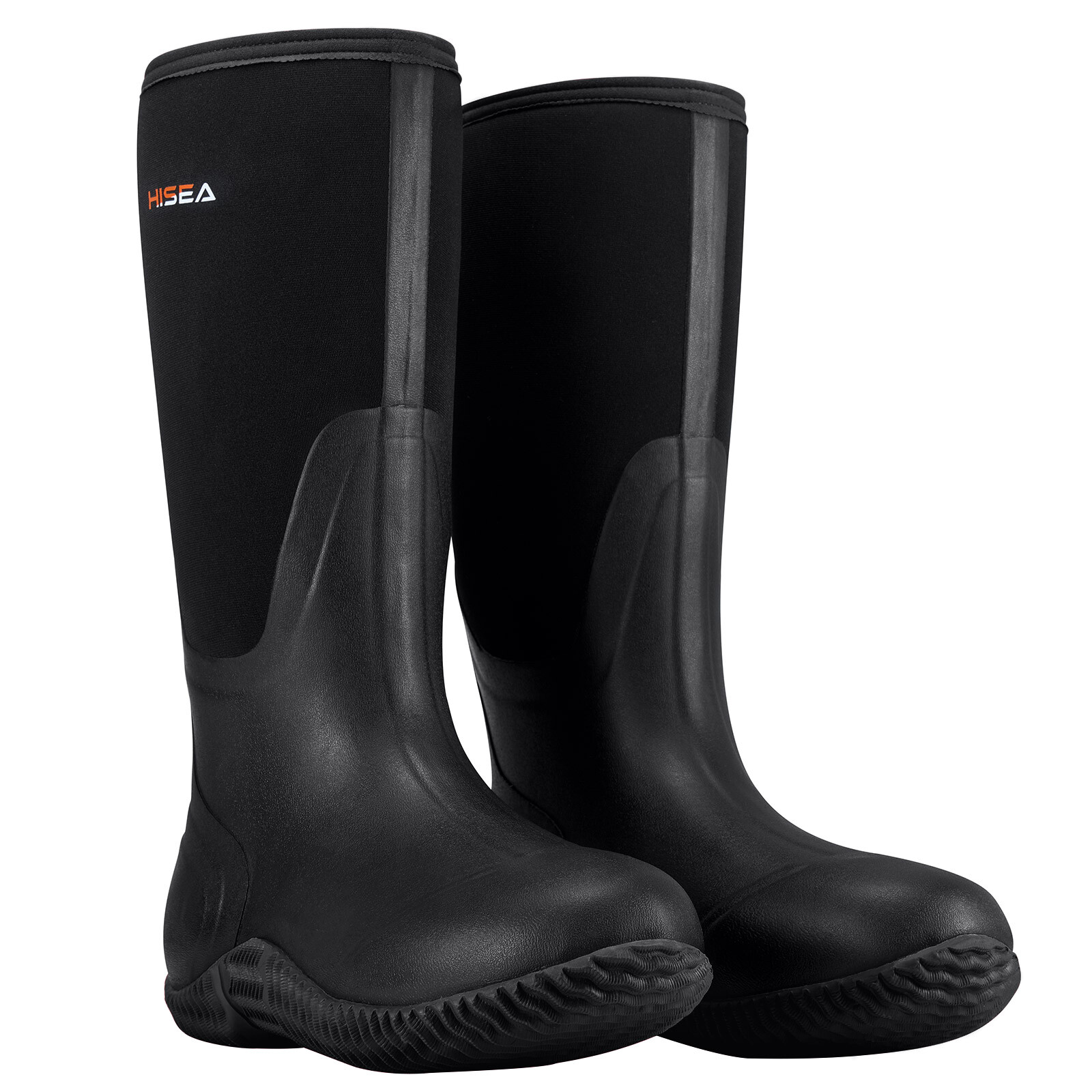 HISEA Women Rain Boots Neoprene Waterproof Outdoor Mud Working Hunting Knee Boot