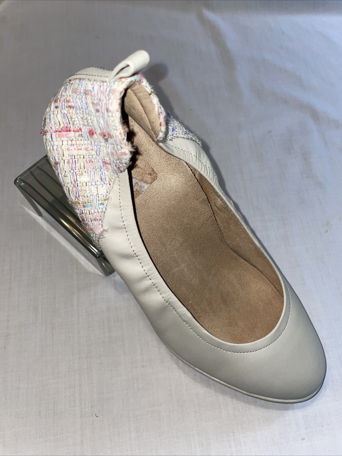 Vionic Wedge Womens Comfort Shoes Size 11 M Beige Leather Workwear Outdoors